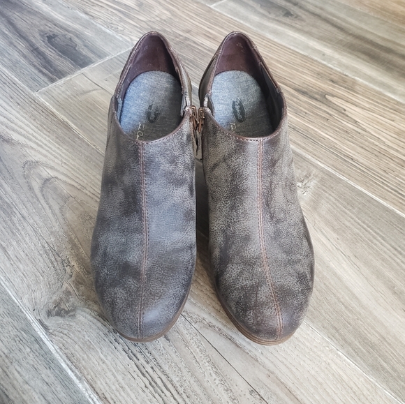 Dr. Scholl's Harlie brown wedge bootie - Picture 2 of 9